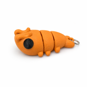 Officially Licensed Zou3D Shrimp Keychain