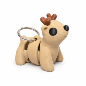 Officially Licensed Zou3D Deer Keychain