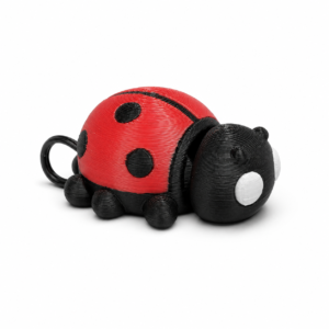 Officially Licensed Zou3D Ladybug Keychain
