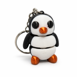 Officially Licensed Zou3D Penguin Keychain