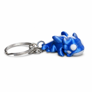 Officially Licensed Zou3D Tiny Water Dragon Keychain