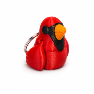Zou3D Cardinal Keychain