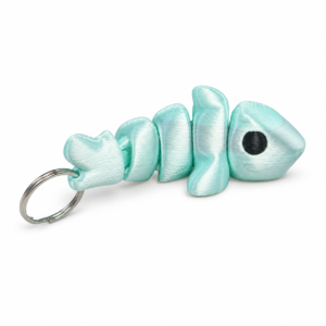 Officially Licensed Zou3D Silk Mint Shark Keychain