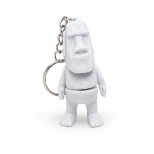 Officially Licensed Zou3D Moai Keychain